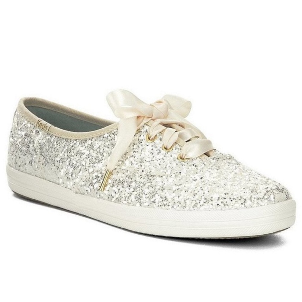 Keds Kate spade silver glitter